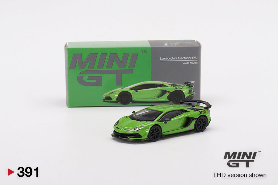 TSM Mini GT 1:64 Lamborghini Aventador SVJ Verde Mantis (LHD)