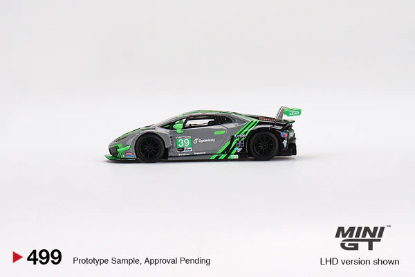 TSM Mini GT 1:64 Lamborghini Huracán GT3 EVO #39 2022 IMSA Road America 2nd Place