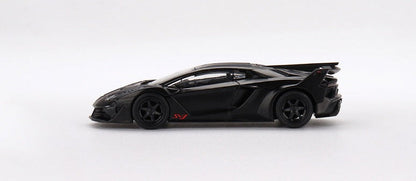 TSM Mini GT 1:64 Lamborghini LB-Silhouette WORKS Aventador GT EVO Matte Black (LHD)