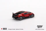 TSM Mini GT 1:64 Bugatti Divo (Red Metallic) (LHD)