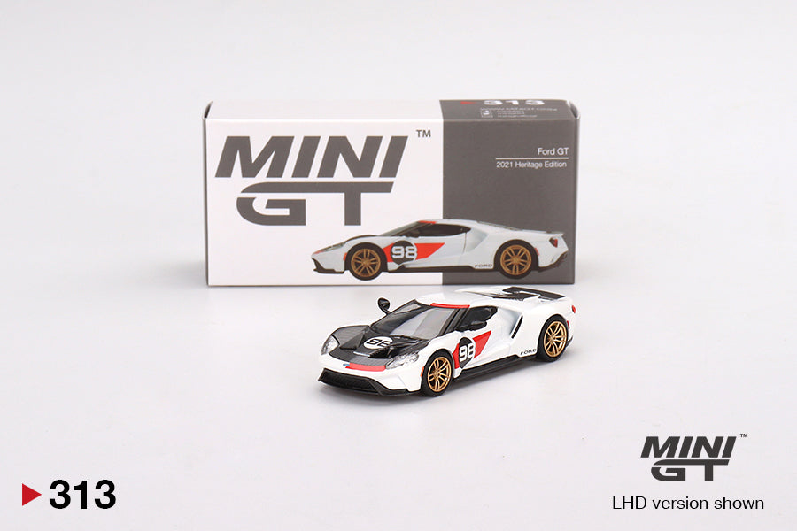 TSM Mini GT 1:64 Ford GT 2021 Heritage Edition (LHD)