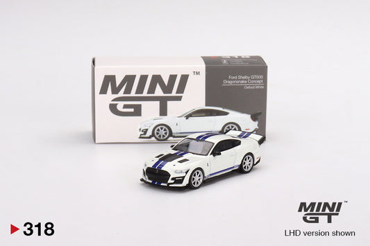 TSM Mini GT 1:64 Ford Shelby GT500 Dragonsnake Concept Oxford White