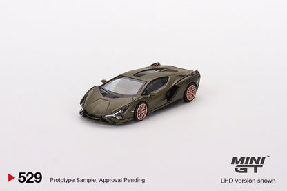 TSM Mini GT 1:64 Lamborghini Sián FKP 37 Presentation (LHD)