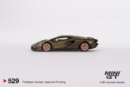 TSM Mini GT 1:64 Lamborghini Sián FKP 37 Presentation (LHD)