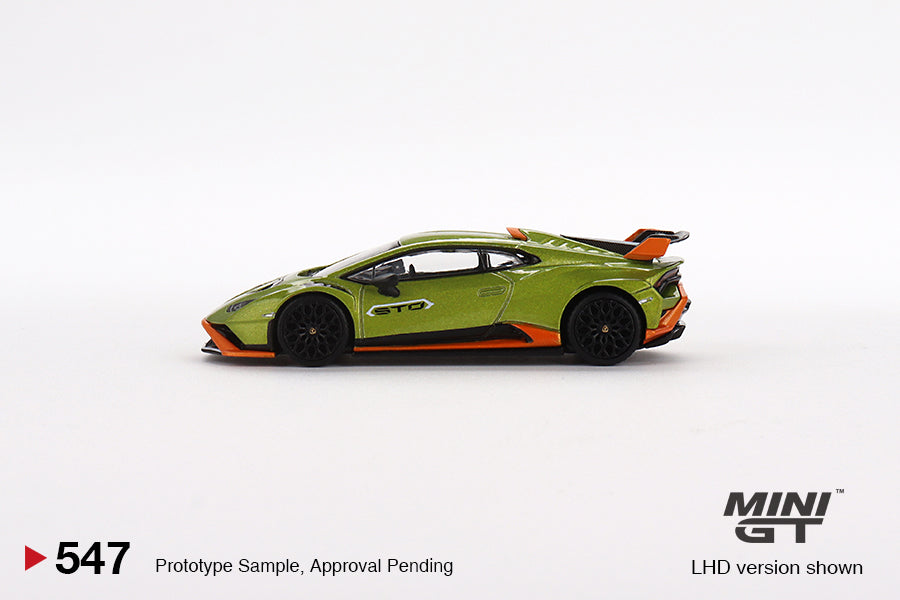 TSM Mini GT 1:64 Lamborghini Huracán STO Verde Citrea (LHD)