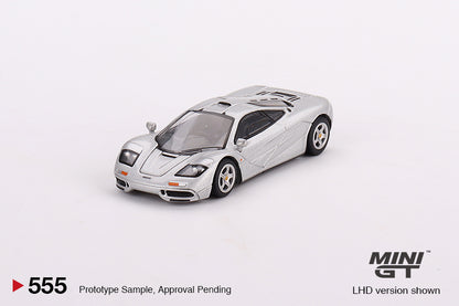 TSM Mini GT 1:64 McLaren F1 Magnesium Silver