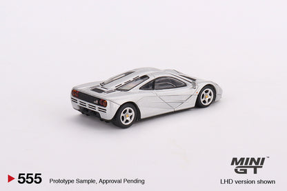 TSM Mini GT 1:64 McLaren F1 Magnesium Silver