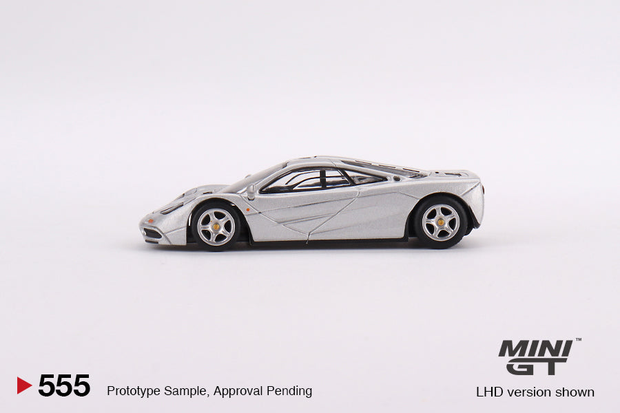 TSM Mini GT 1:64 McLaren F1 Magnesium Silver