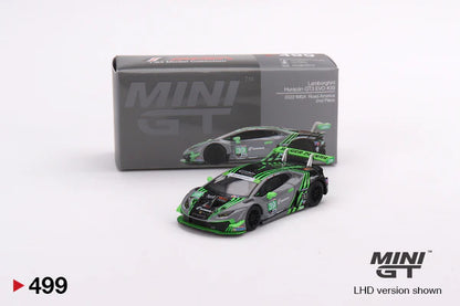 TSM Mini GT 1:64 Lamborghini Huracán GT3 EVO #39 2022 IMSA Road America 2nd Place