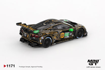 TSM Mini GT 1:64 Chevrolet Corvette Z06 GT3.R #13 AWA 2025 IMSA Daytona 24 Hrs