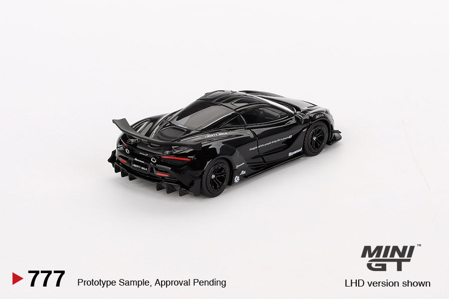 TSM Mini GT 1:64 McLaren 720S LB★Works Black RHD