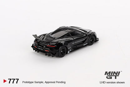 TSM Mini GT 1:64 McLaren 720S LB★Works Black RHD