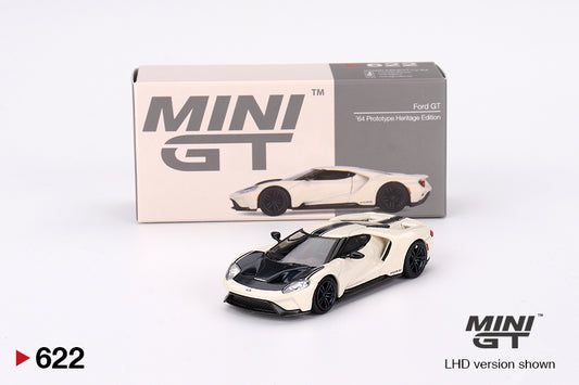 TSM Mini GT 1:64 Ford GT ’64 Prototype Heritage Edition