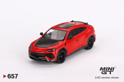 TSM Mini GT 1:64 Lamborghini Urus Performante Rosso Mars