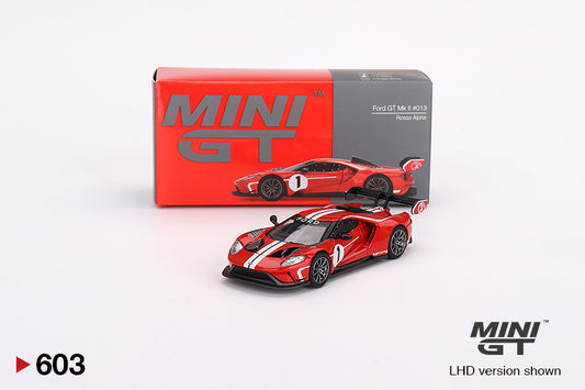 TSM Mini GT 1:64 Ford GT MK II #013 Rosso Alpha