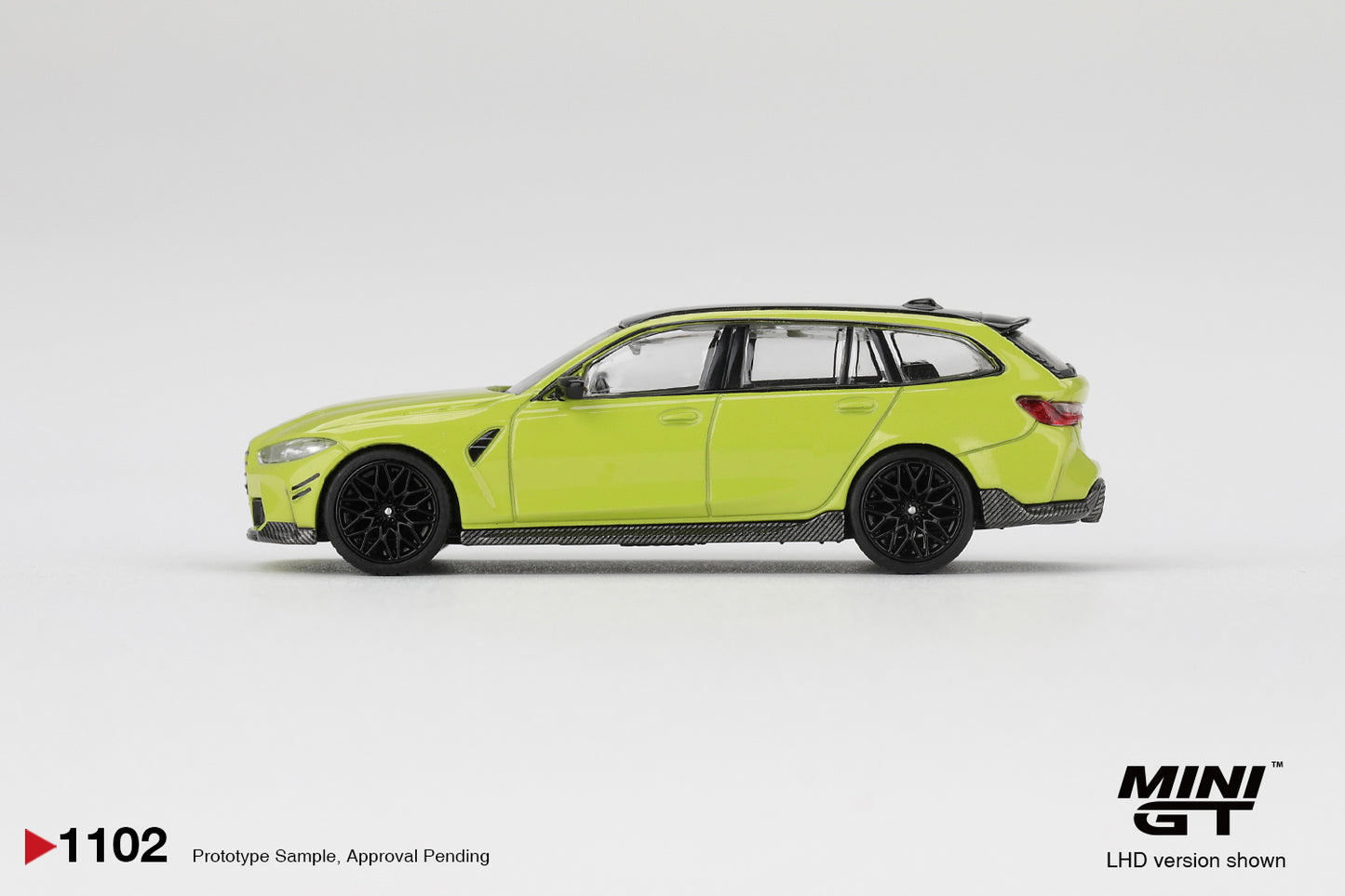 TSM Mini GT 1:64 BMW M3 M Performance Touring Sao Paulo Yellow RHD