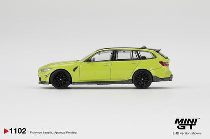 TSM Mini GT 1:64 BMW M3 M Performance Touring Sao Paulo Yellow RHD