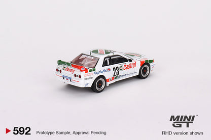 TSM Mini GT 1:64 Nissan Skyline GT-R (R32) Gr. A #23 1990 Macau Guia Race Winner