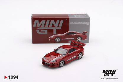 TSM Mini GT 1:64 Toyota Supra VeilSide Combat V-I Red RHD