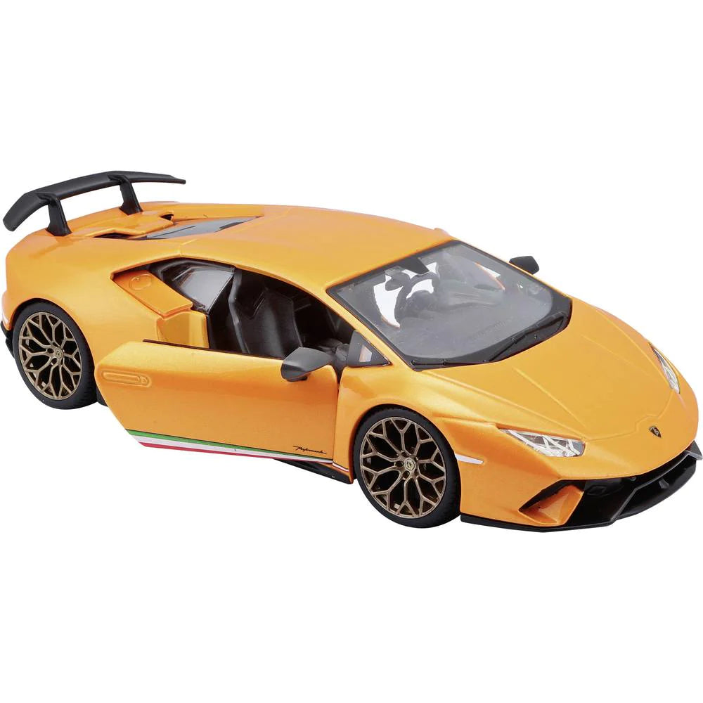 1:24 Lamborghini Huracan Performante Orange Diecast Model Car