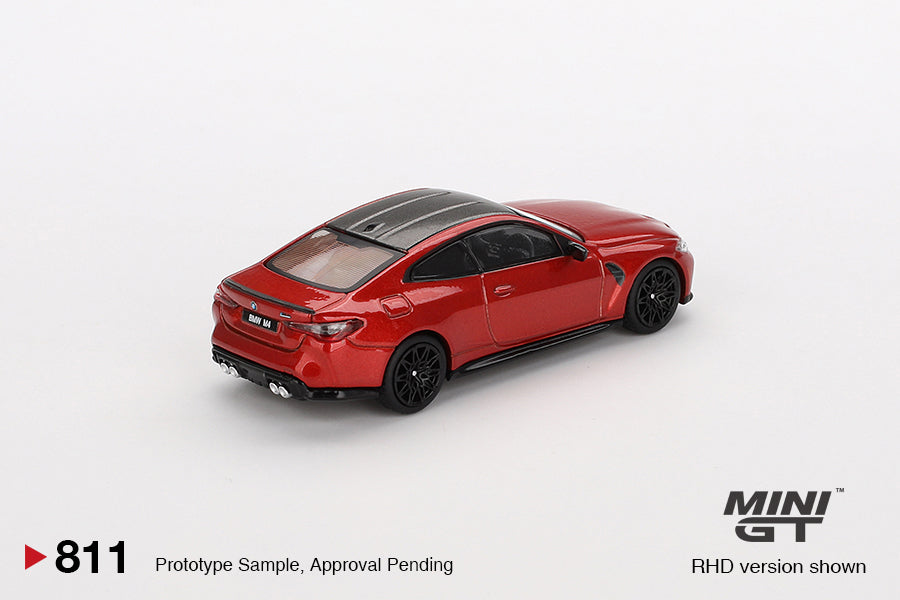 TSM Mini GT 1:64 BMW M4 Competition (G82) Sakhir Orange (RHD)
