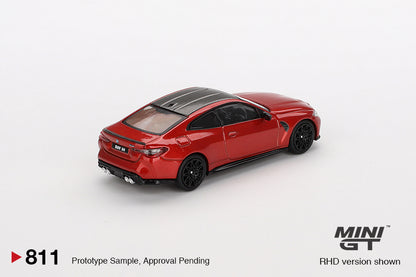TSM Mini GT 1:64 BMW M4 Competition (G82) Sakhir Orange (RHD)