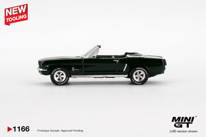 TSM Mini GT 1:64 Ford Mustang Convertible 1964 Highland Green