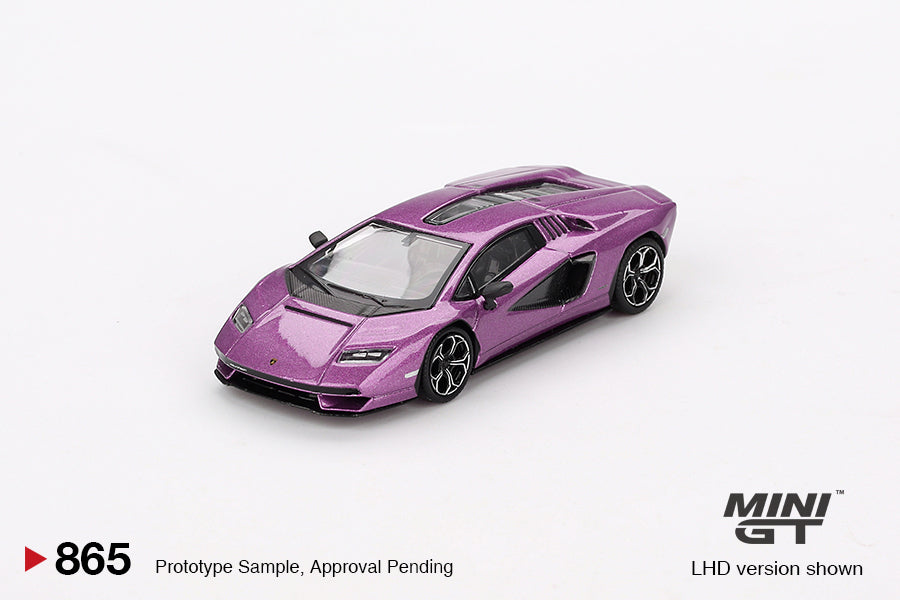 TSM Mini GT 1:64 Lamborghini Countach LPI 800-4 Viola 30th
