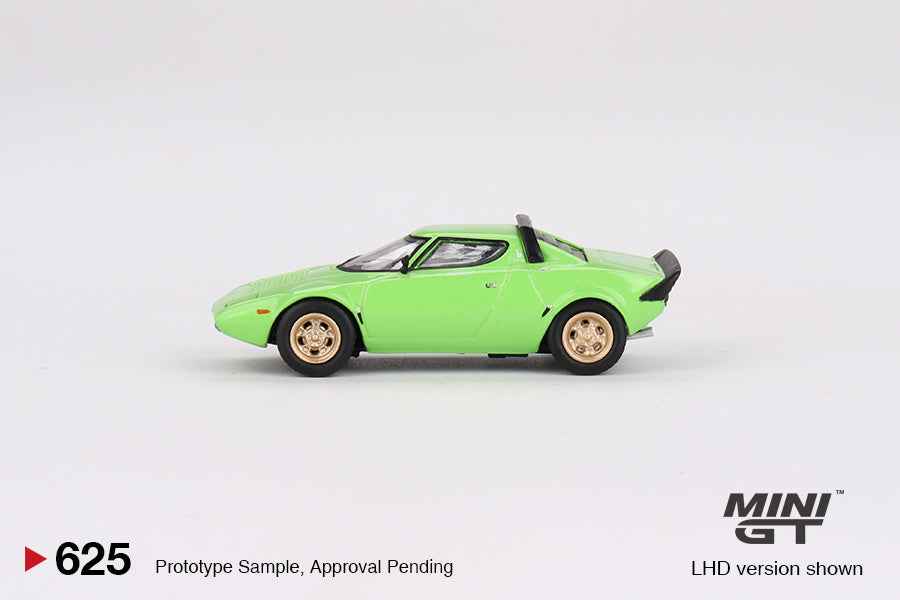 TSM Mini GT 1:64 Lancia Stratos HF Stradale Verde Chiaro (LHD)