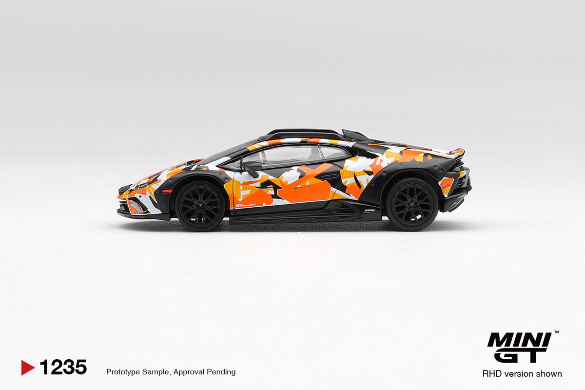 Mini GT 1:64 Lamborghini Huracán Sterrato All-Terrain Set of 4 Diecast Model Cars