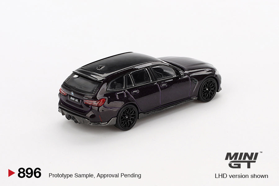 TSM Mini GT 1:64 BMW M3 M Performance Touring Daytona Violet (RHD)