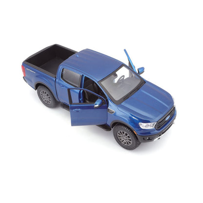 1:27 2019 Ford Ranger Blue Diecast Model Car