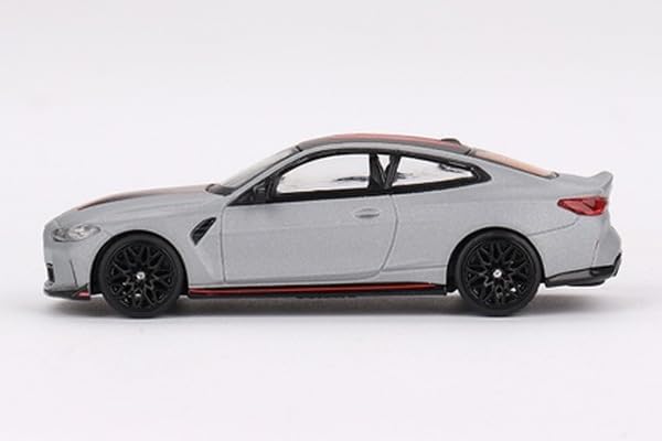 TSM Mini GT 1:64 BMW M4 CSL Frozen Brooklyn Grey Metallic (RHD)