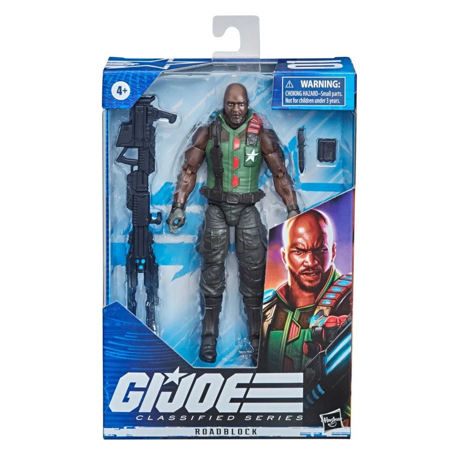 G.I. Joe Classified Roadblock Field Variant 6 inch Figure