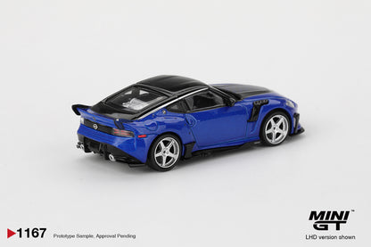 Mini GT 1:64 Nissan Z VeilSide FFZ400 Seiran Blue RHD