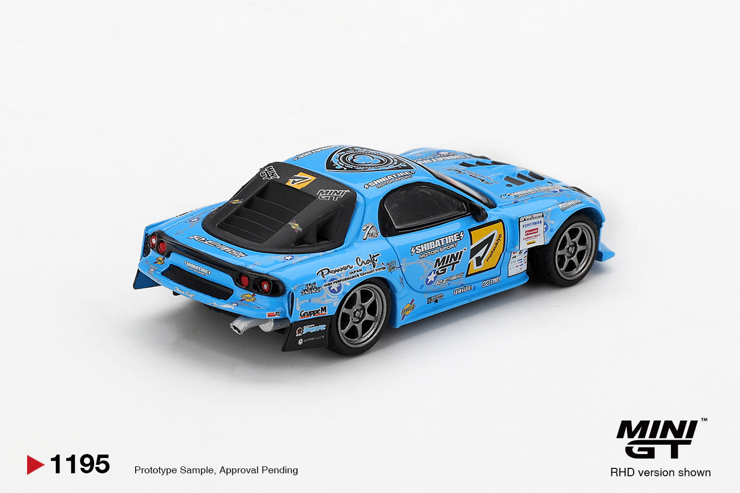 TSM Mini GT 1:64 Mazda RX-7 RE-Amemiya 2025 D1GP rhd