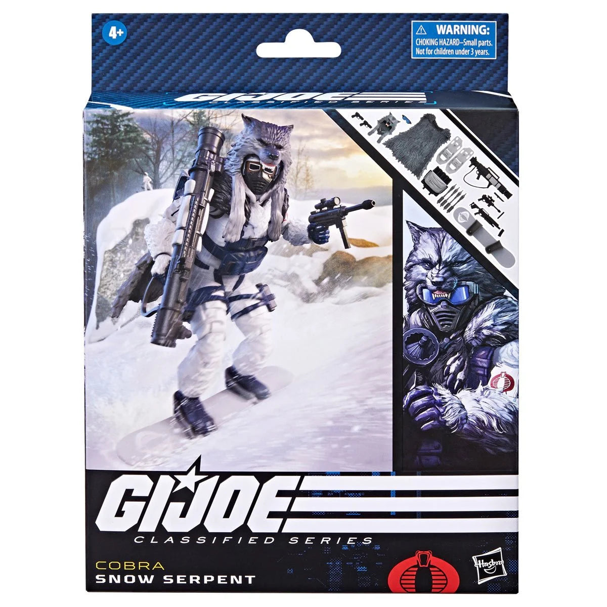 G.I. Joe Classified Snow Serpent Deluxe 6 inch Figure