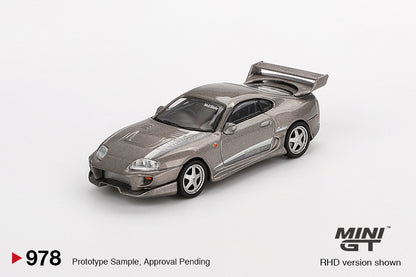 TSM Mini GT 1:64 Toyota Supra VeilSide Combat V-II Combat Grey RHD