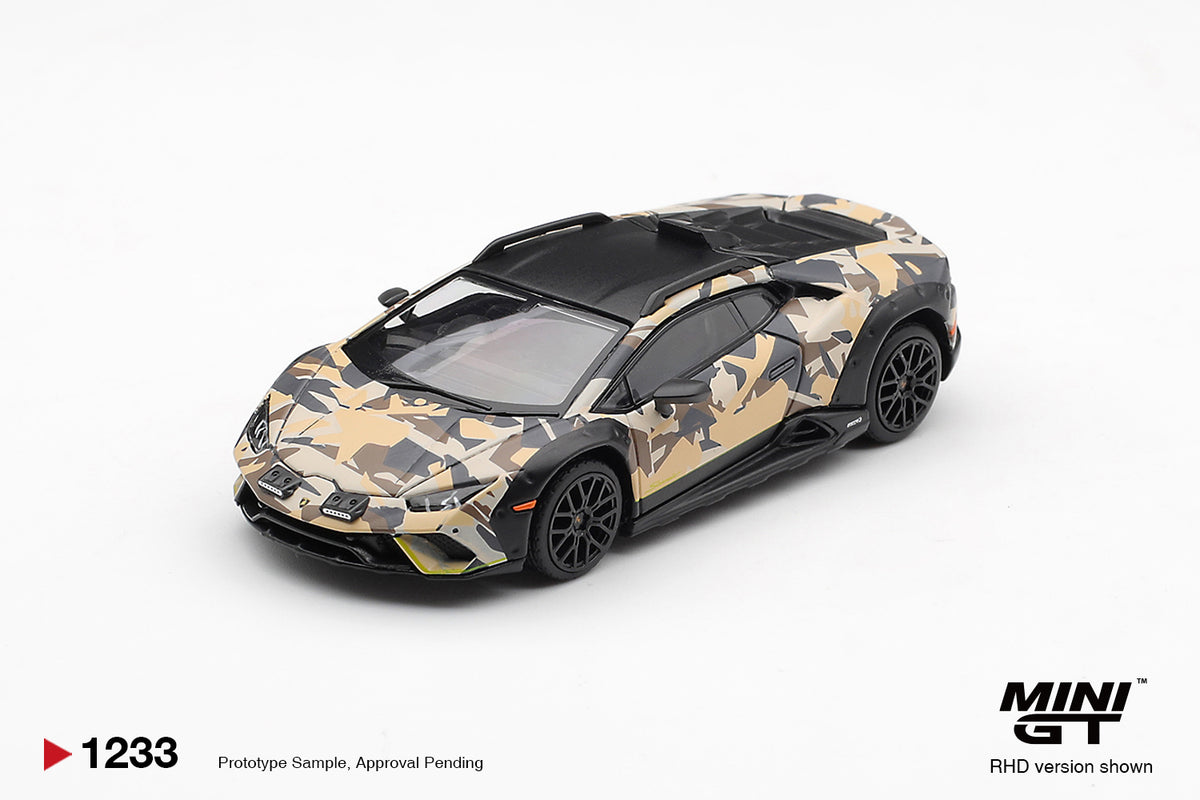 Mini GT 1:64 Lamborghini Huracán Sterrato All-Terrain Set of 4 Diecast Model Cars