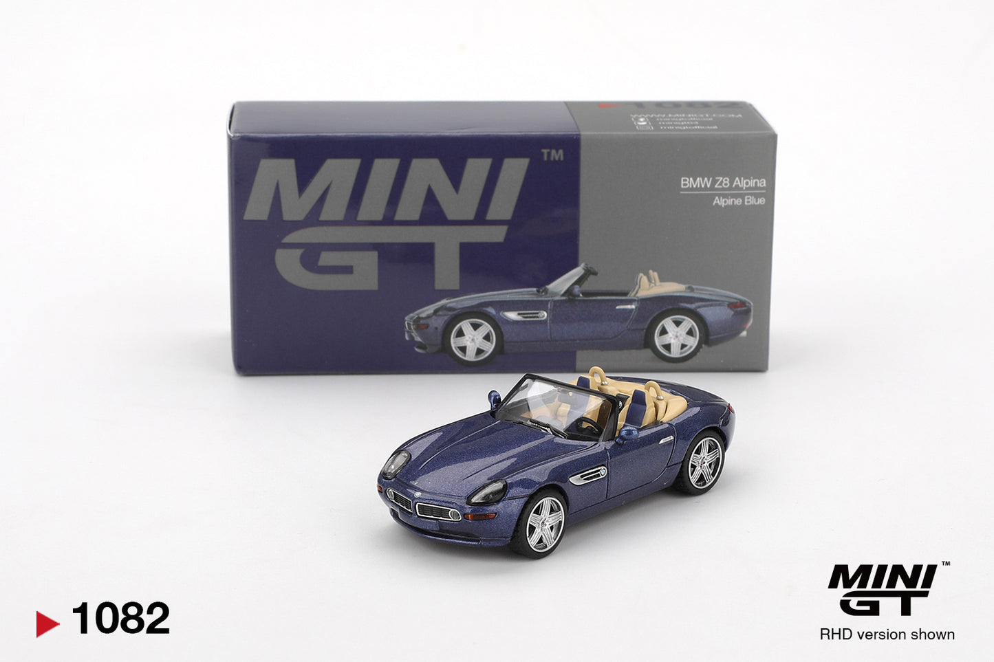 TSM Mini GT 1:64 BMW Z8 Alpina Alpine Blue
