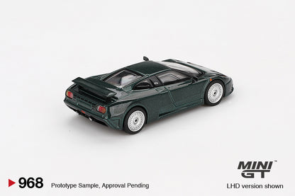 TSM Mini GT 1:64 Bugatti EB110 GT Verde Scuro