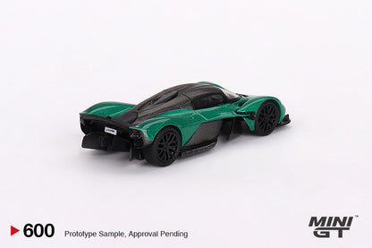 Mini GT 1:64 Aston Martin Valkyrie Aston Martin Racing Green Model Car