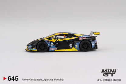 TSM Mini GT 1:64 Lamborghini Huracán GT3 EVO #4 2022 Macau GP Macau GT Cup 3rd Place