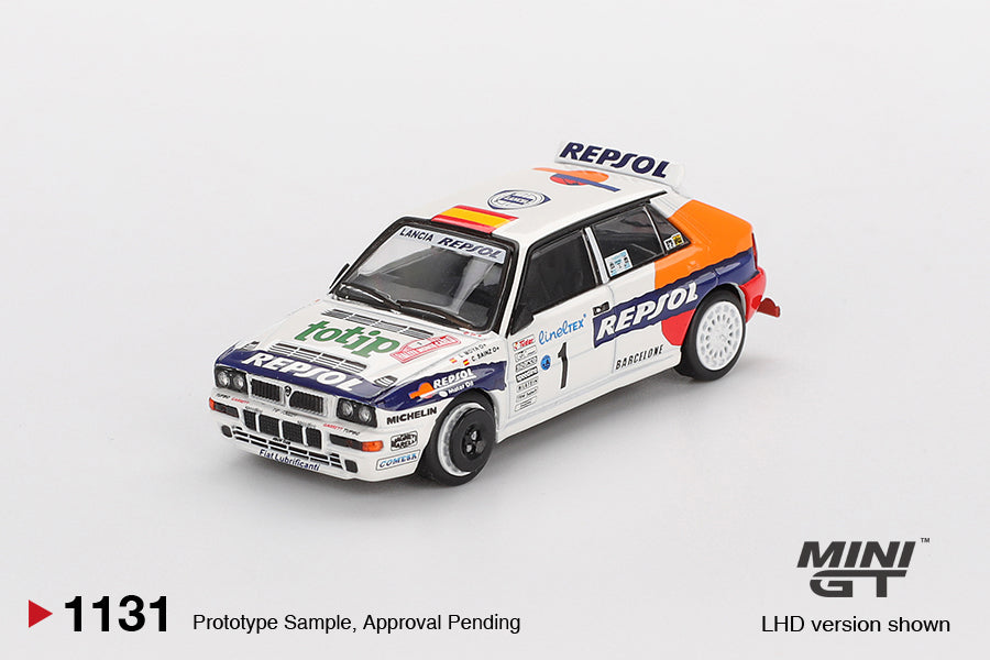 TSM Mini GT 1:64 Lancia Delta HF Integrale Evoluzione #1 1993 Rallye Monte-Carlo