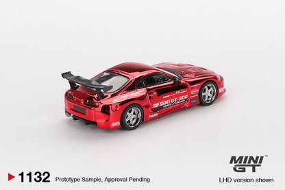 TSM Mini GT 1:64 Mini GT 1:64 Toyota Supra (A80) Top Secret GT-300 Top Secret Red Chrome RHD