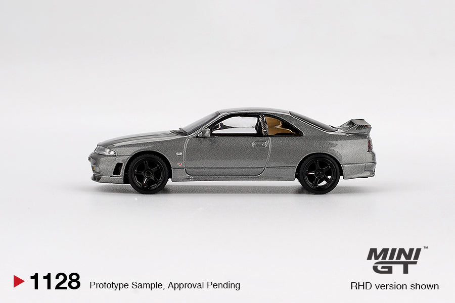 Mini GT 1:64 NISSAN Skyline GT-R Dark Metal Gray (NISMO BCNR33 CRS Version)