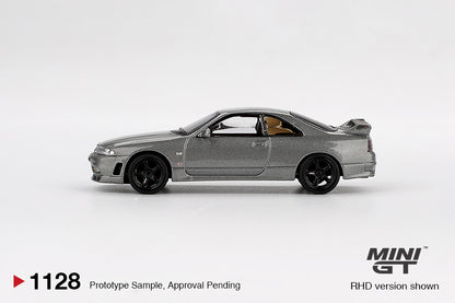 Mini GT 1:64 NISSAN Skyline GT-R Dark Metal Gray (NISMO BCNR33 CRS Version)