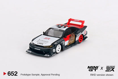 TSM Mini GT 1:64 LB-Super Silhouette Nissan SILVIA (S15)“GARUDA” MINI GT x MIZU Diecast