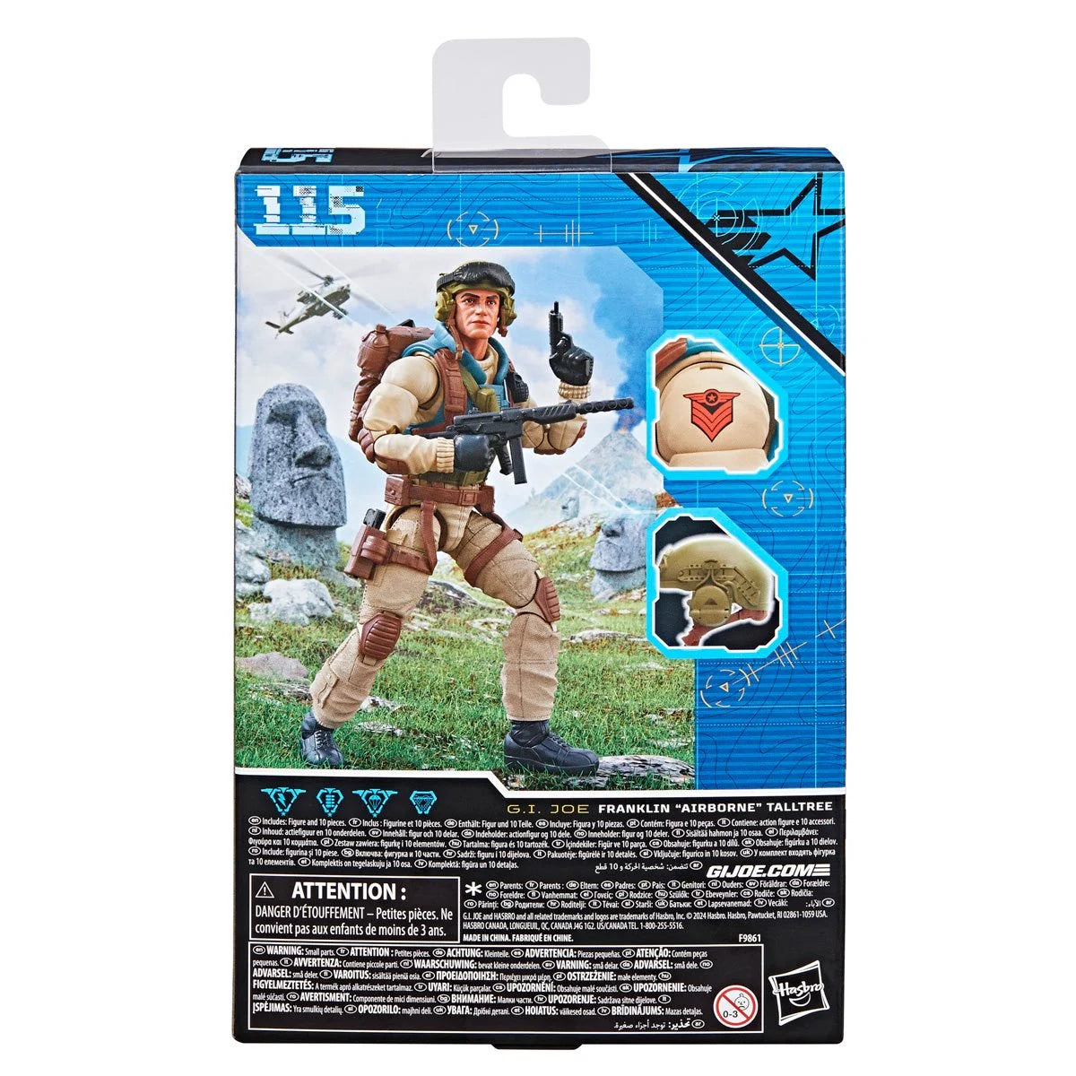 G.I. Joe Classified Franklin "Airborne" Talltree 6 inch Figure