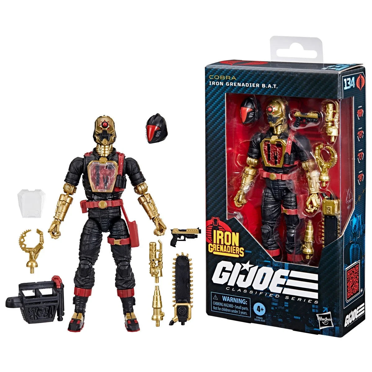 G.I. Joe Classified Iron Grenadier B.A.T. 6 inch Figure